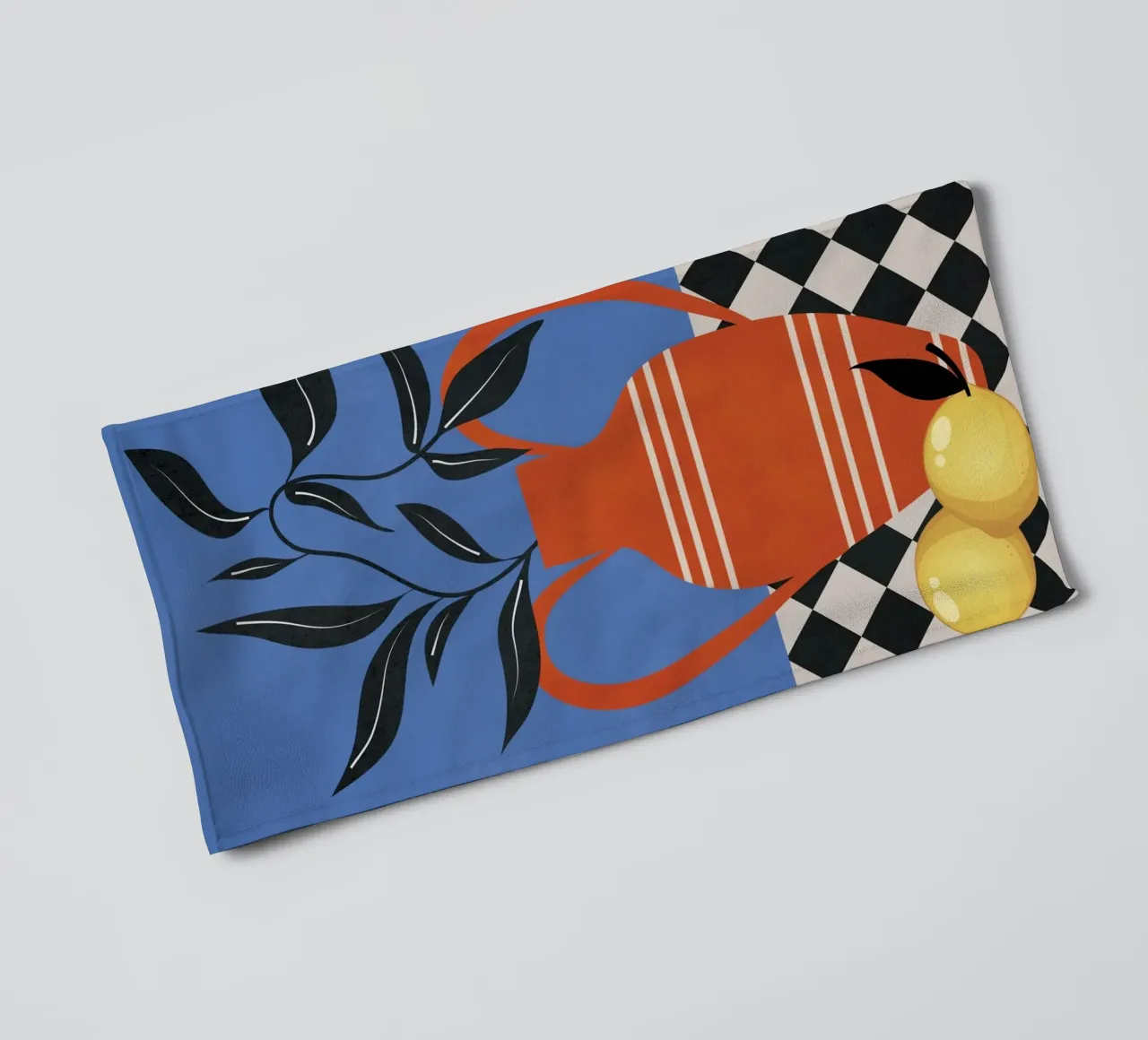 Still Life in Balance 3 towel by Nadjaa