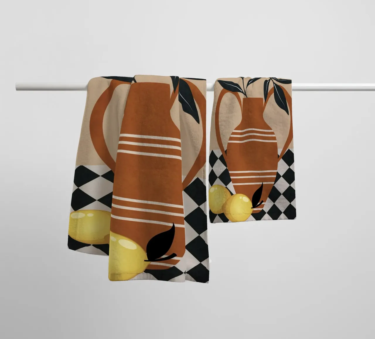 Still Life in Balance 4 Handtuch von Nadjaa