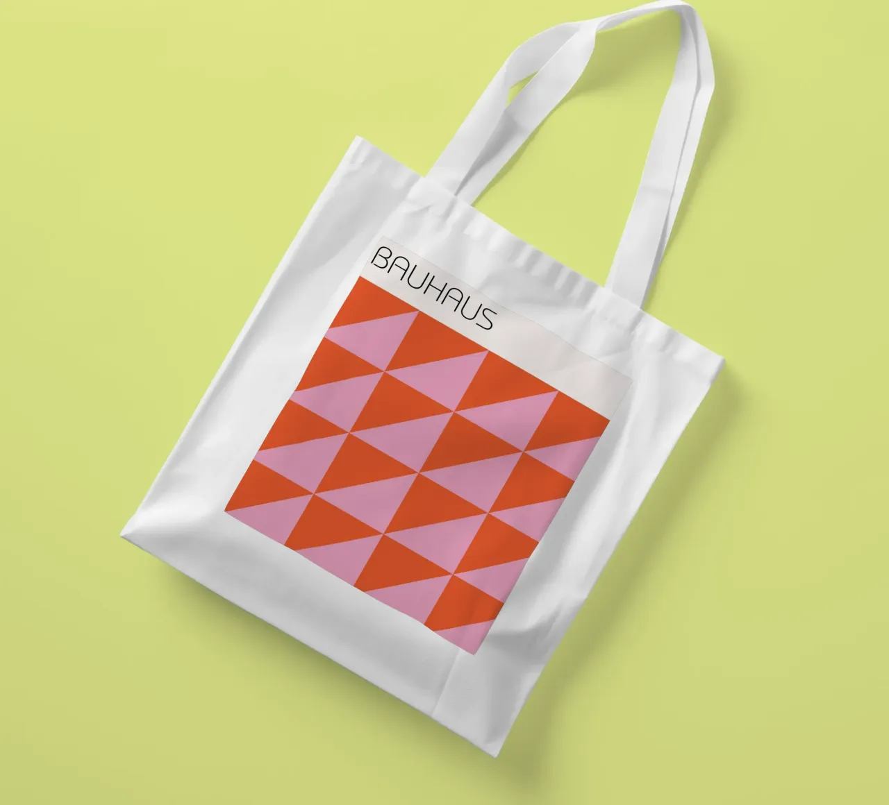 Bauhaus Geometry Art - Retro Design Poster tote bag by Studio Vibe