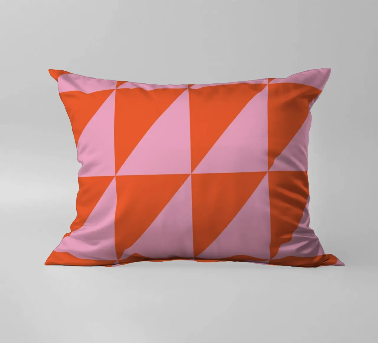 Bauhaus Geometry Art - Retro Design Poster decorative cushion by Studio Vibe