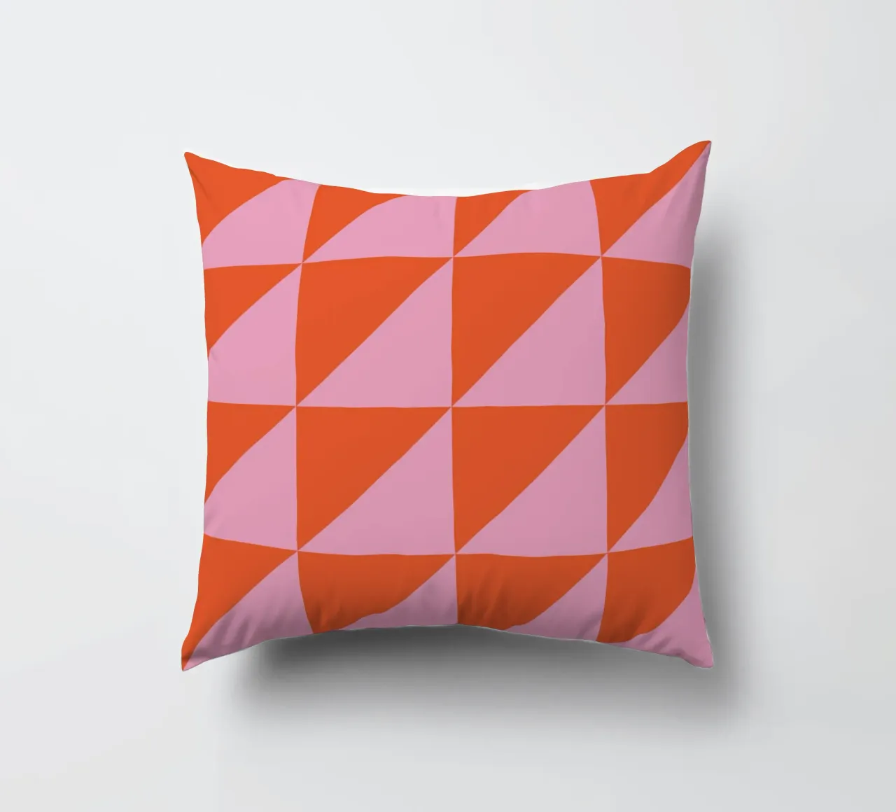 Bauhaus Geometry Art - Retro Design Poster decorative cushion by Studio Vibe
