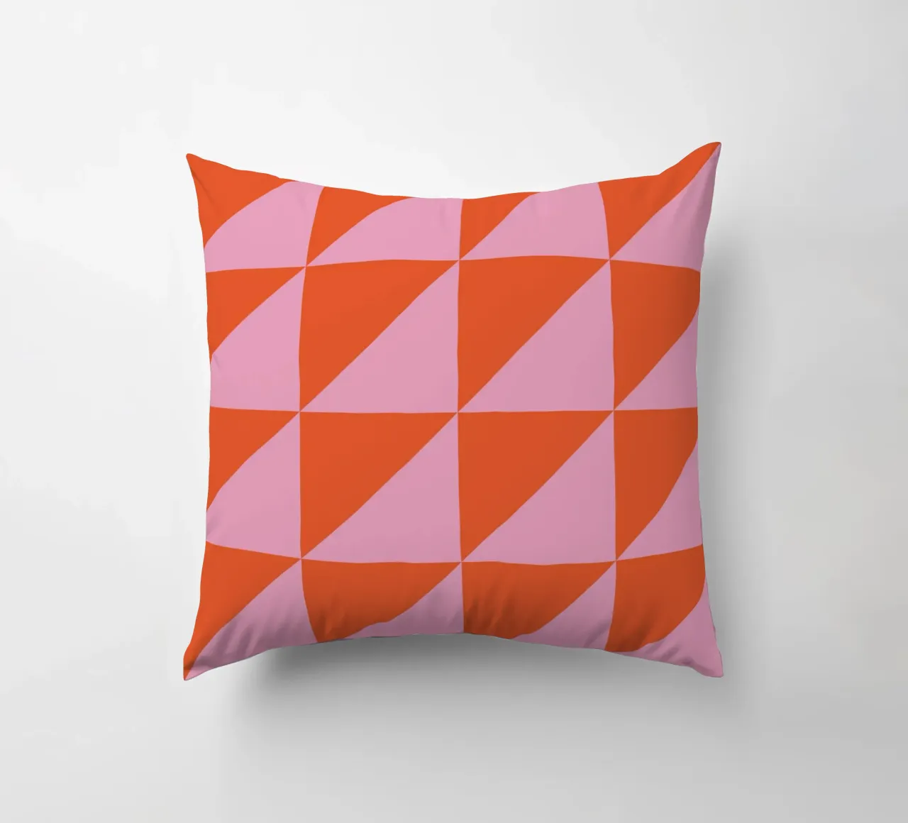 Bauhaus Geometry Art - Retro Design Poster decorative cushion by Studio Vibe