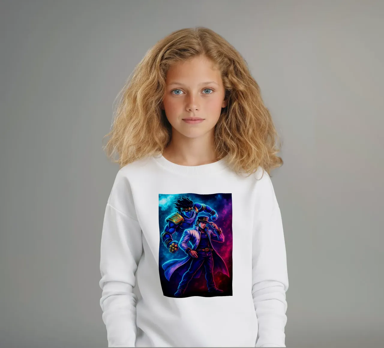 Soul Of Jojo_s Bizarre Adventure Kujo Jotaro felpa bambino da DGSoulheroes