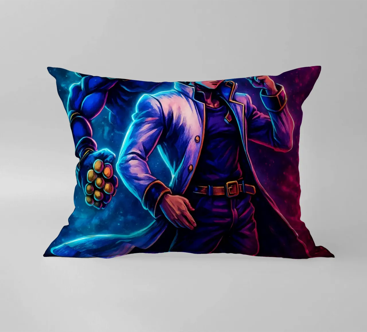 Soul Of Jojo_s Bizarre Adventure Kujo Jotaro cuscino da DGSoulheroes