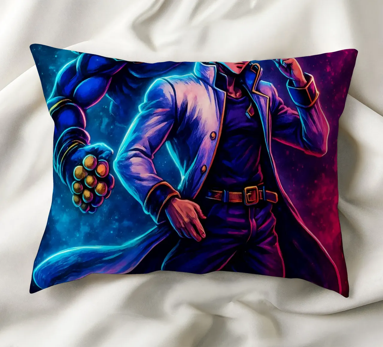 Soul Of Jojo_s Bizarre Adventure Kujo Jotaro cuscino da DGSoulheroes