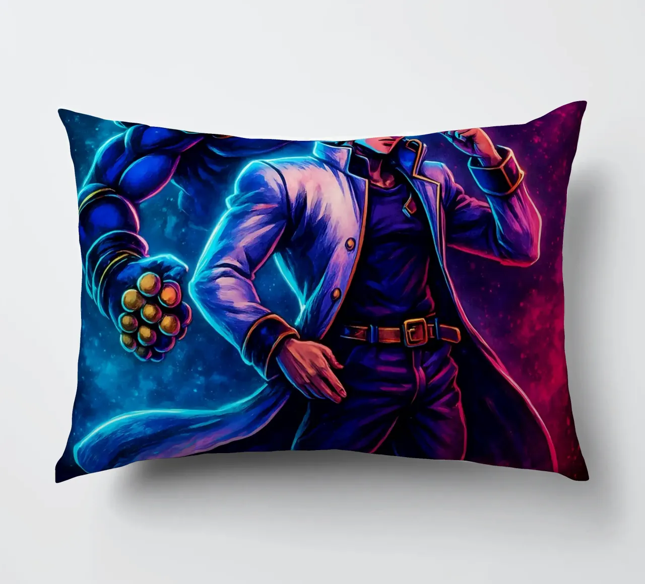 Soul Of Jojo_s Bizarre Adventure Kujo Jotaro cuscino da DGSoulheroes
