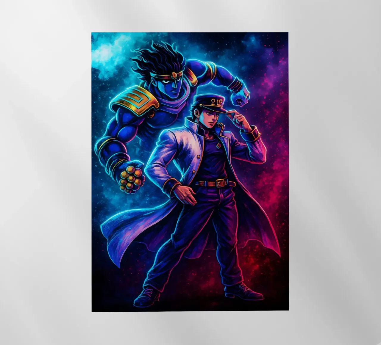 Soul Of Jojo_s Bizarre Adventure Kujo Jotaro pellicola backlit da DGSoulheroes
