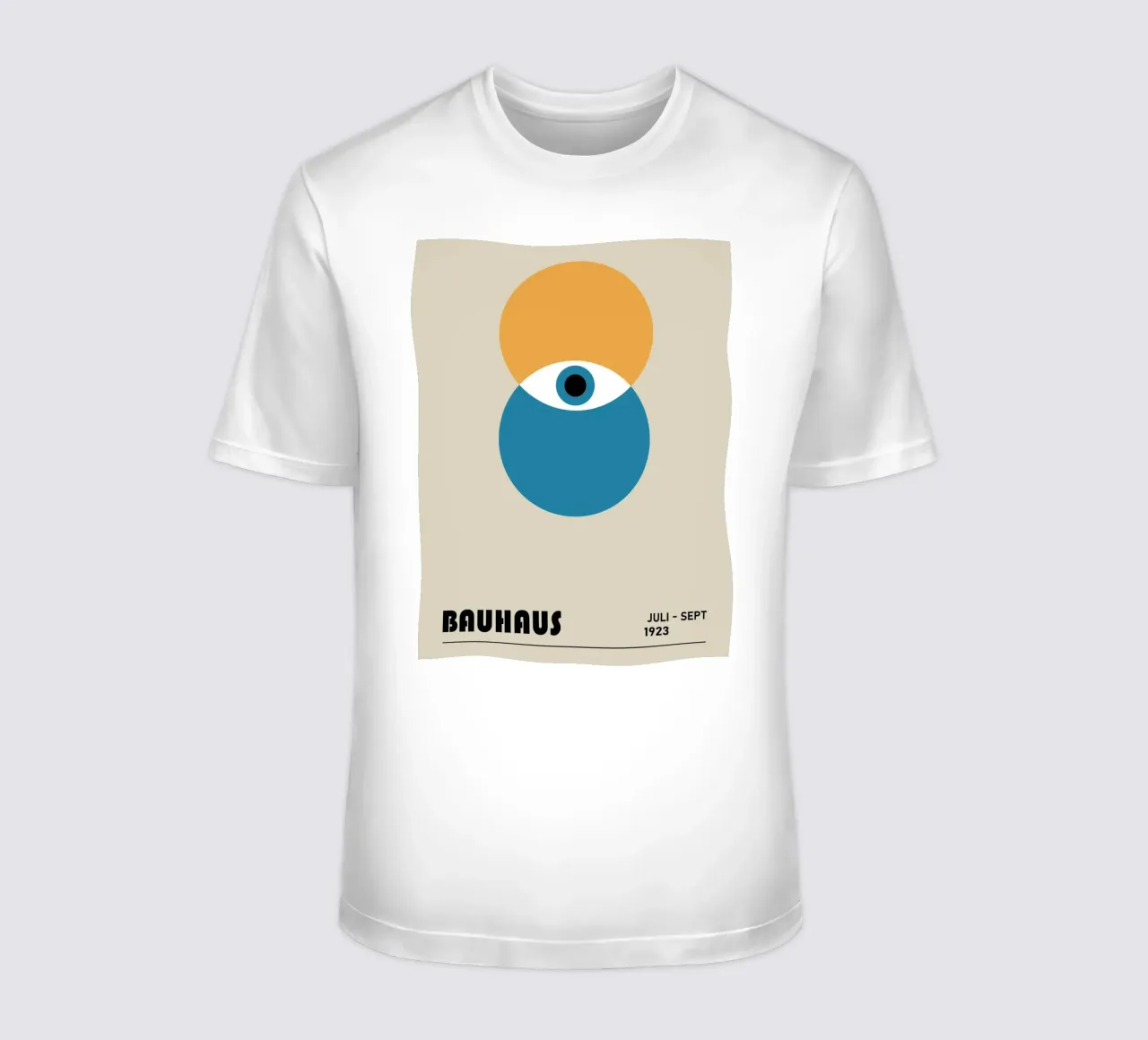 Bauhaus Poster Eye - 1923 Graphic Art t-shirt by Studio Vibe