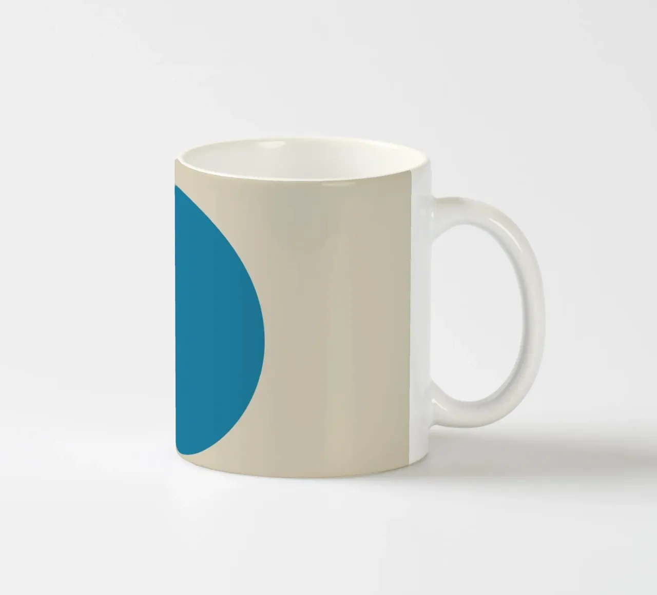 Bauhaus Poster Eye - 1923 Graphic Art ceramic mug by Studio Vibe