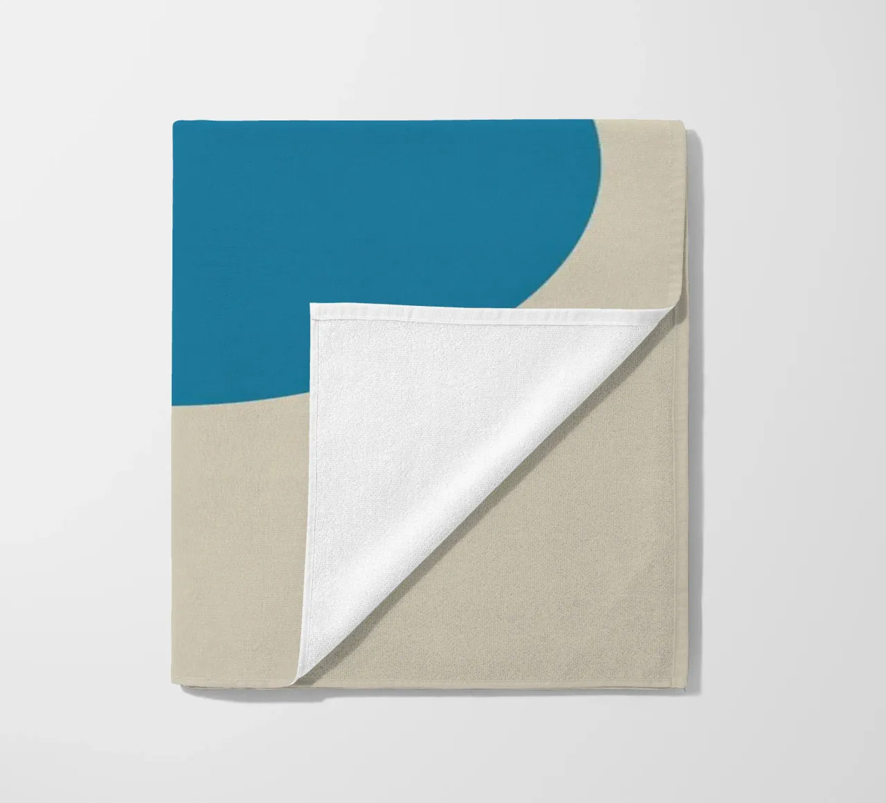 Bauhaus Poster Eye - 1923 Graphic Art beach towel by Studio Vibe