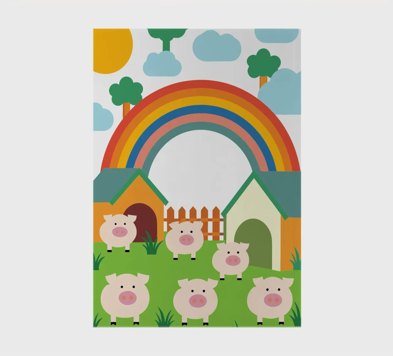 Pig Farming notebook by CUTE ANIMALS