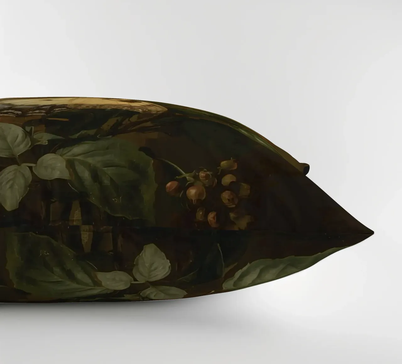 Farfalla appollaiata sui fiori, bellezza primaverile e delicata cuscino da DesignDoodle