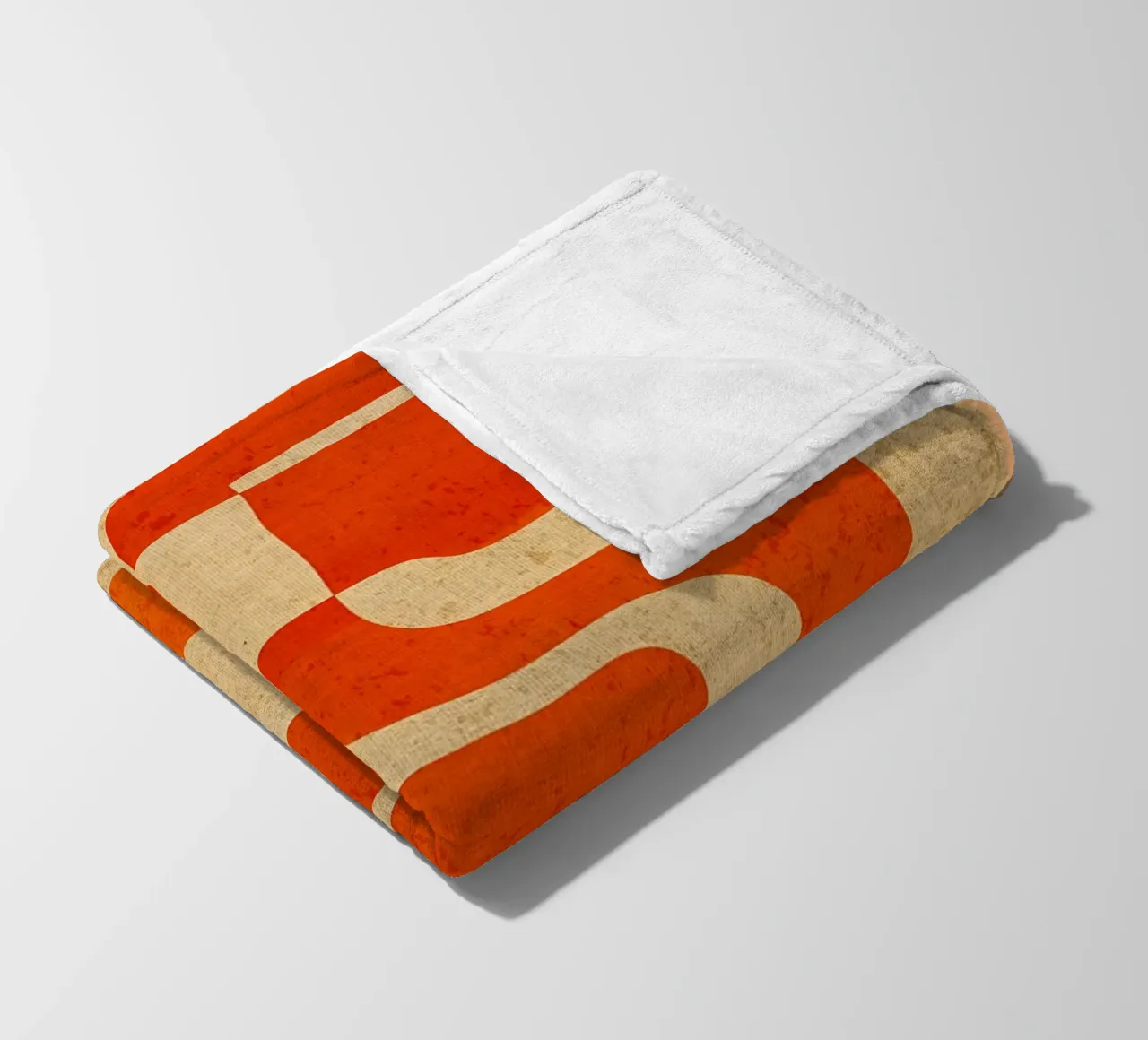 forme astratte forme organiche design geometrico coperta in pile da DavisStudio