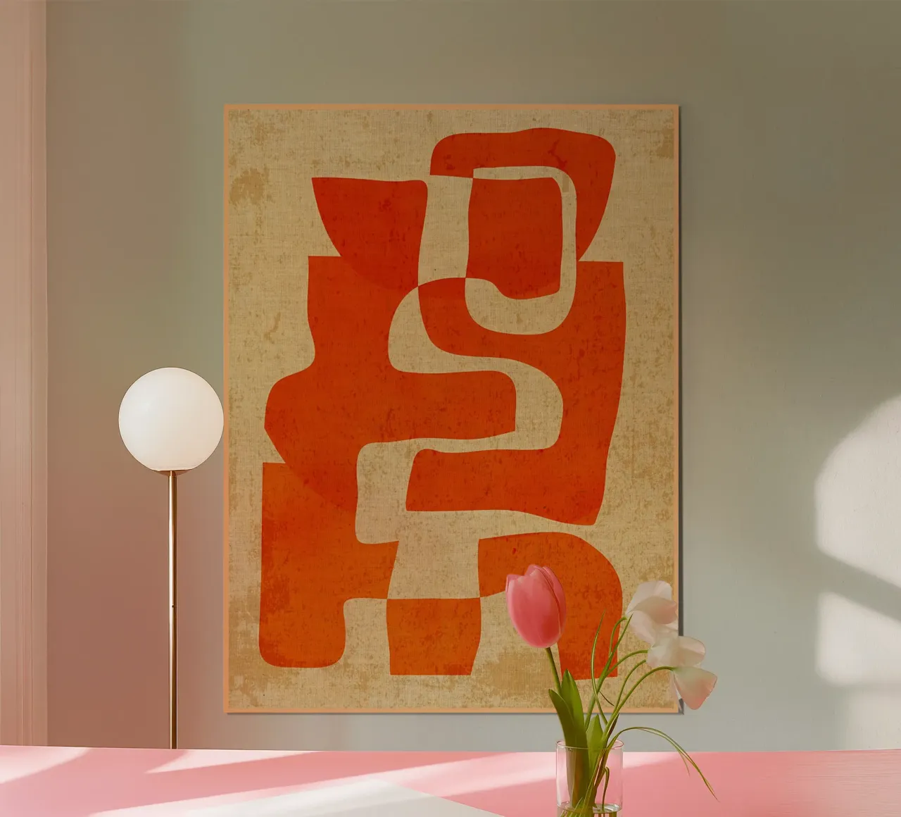forme astratte forme organiche design geometrico poster da DavisStudio