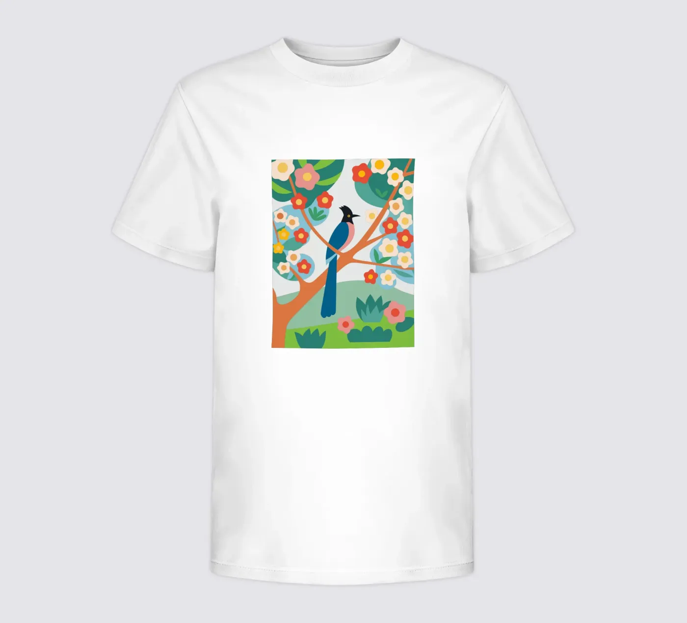 Pappagallo t-shirt bambini da CUTE ANIMALS