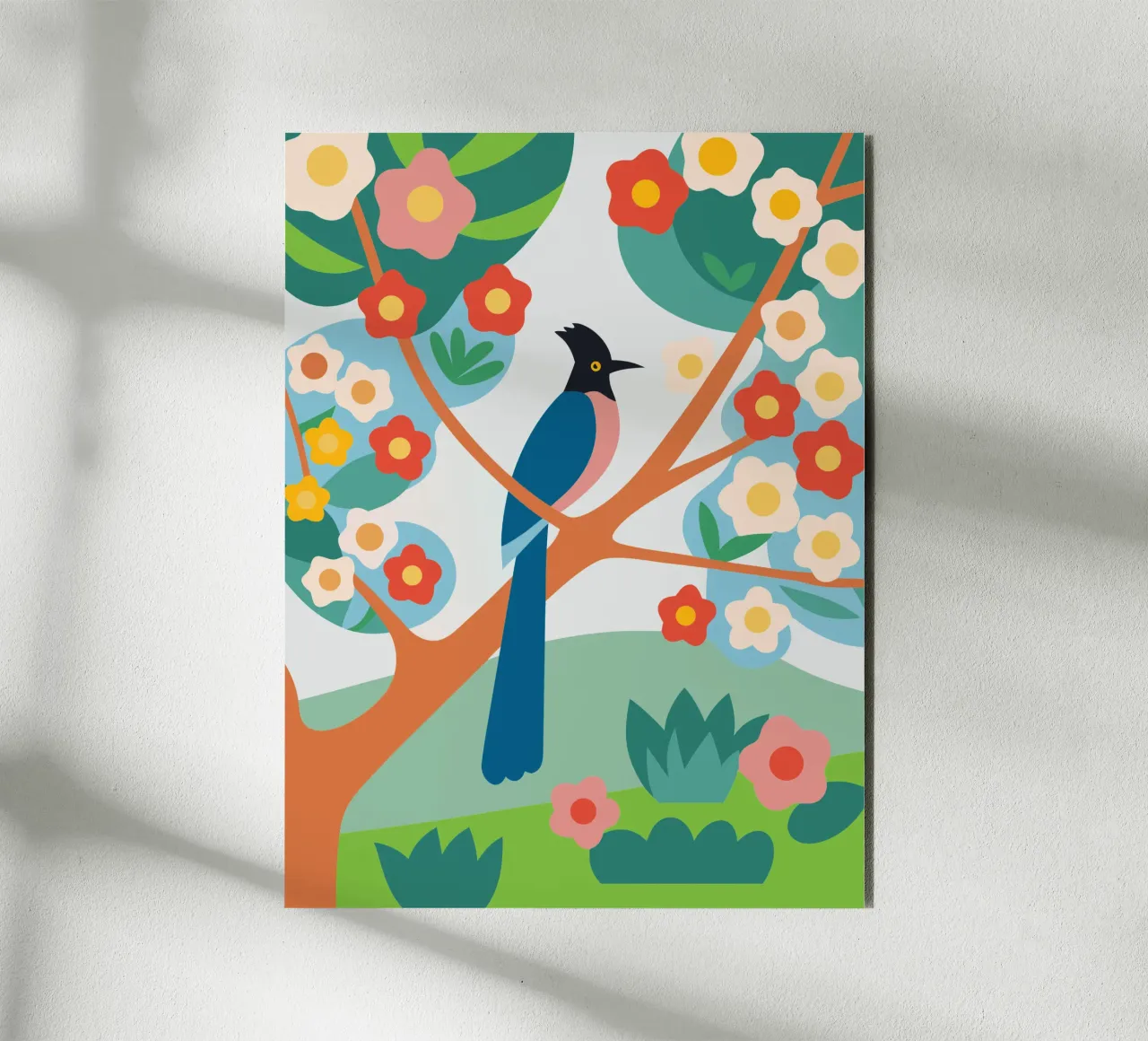 Parrot alu-dibond by CUTE ANIMALS