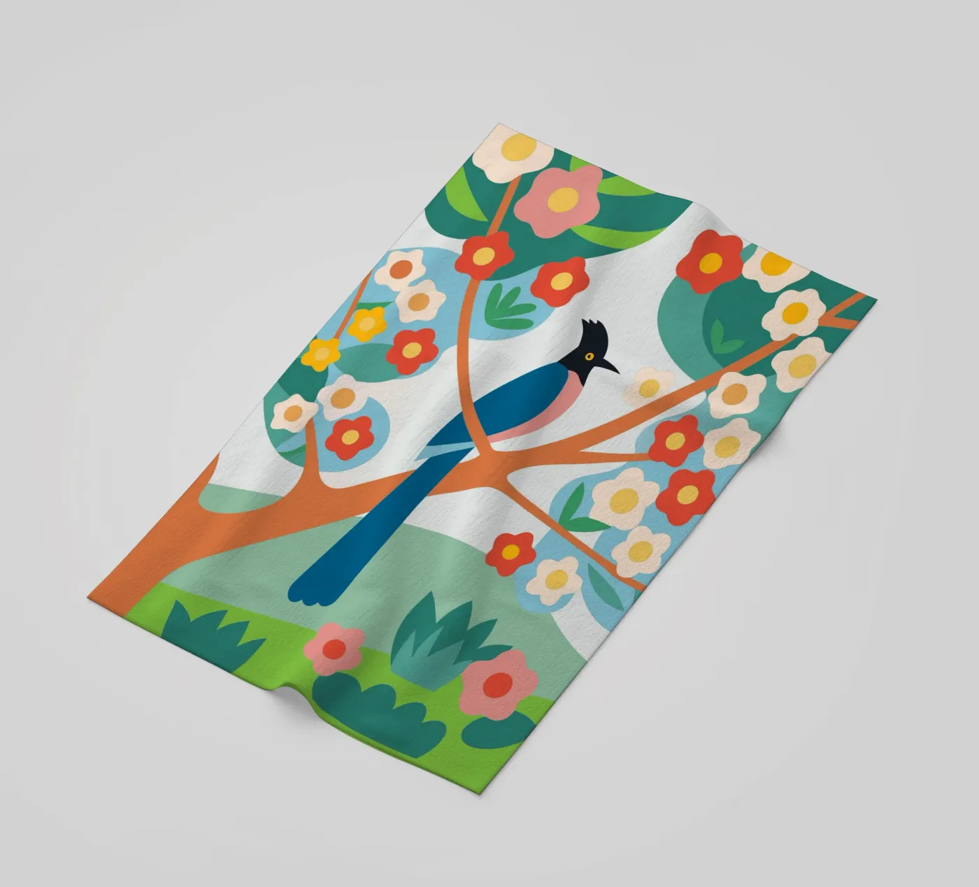 Pappagallo telo mare da CUTE ANIMALS