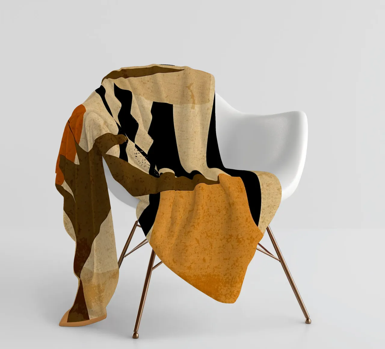 forme astratte linee curve coperta in pile da DavisStudio