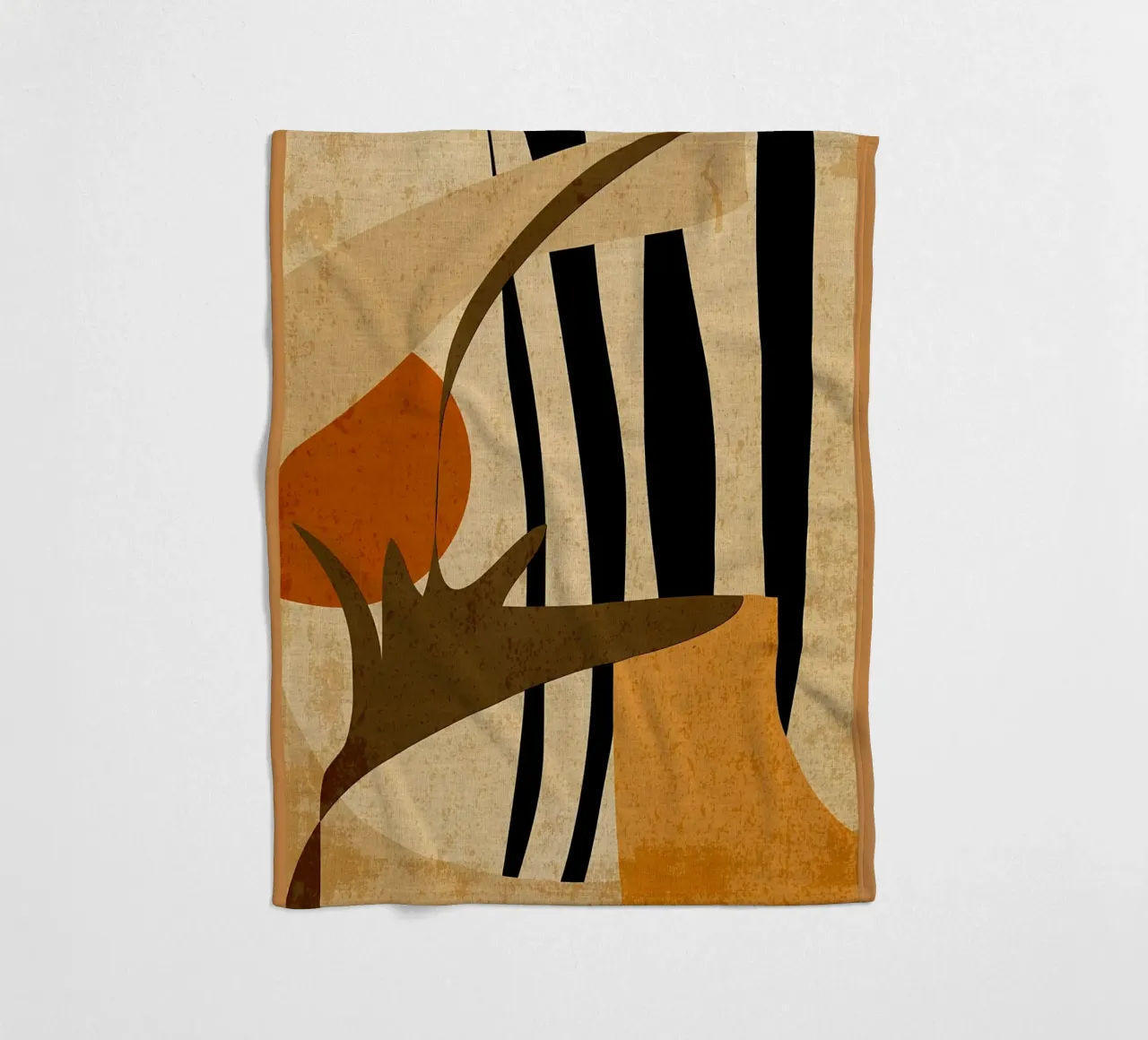 forme astratte linee curve coperta in pile da DavisStudio