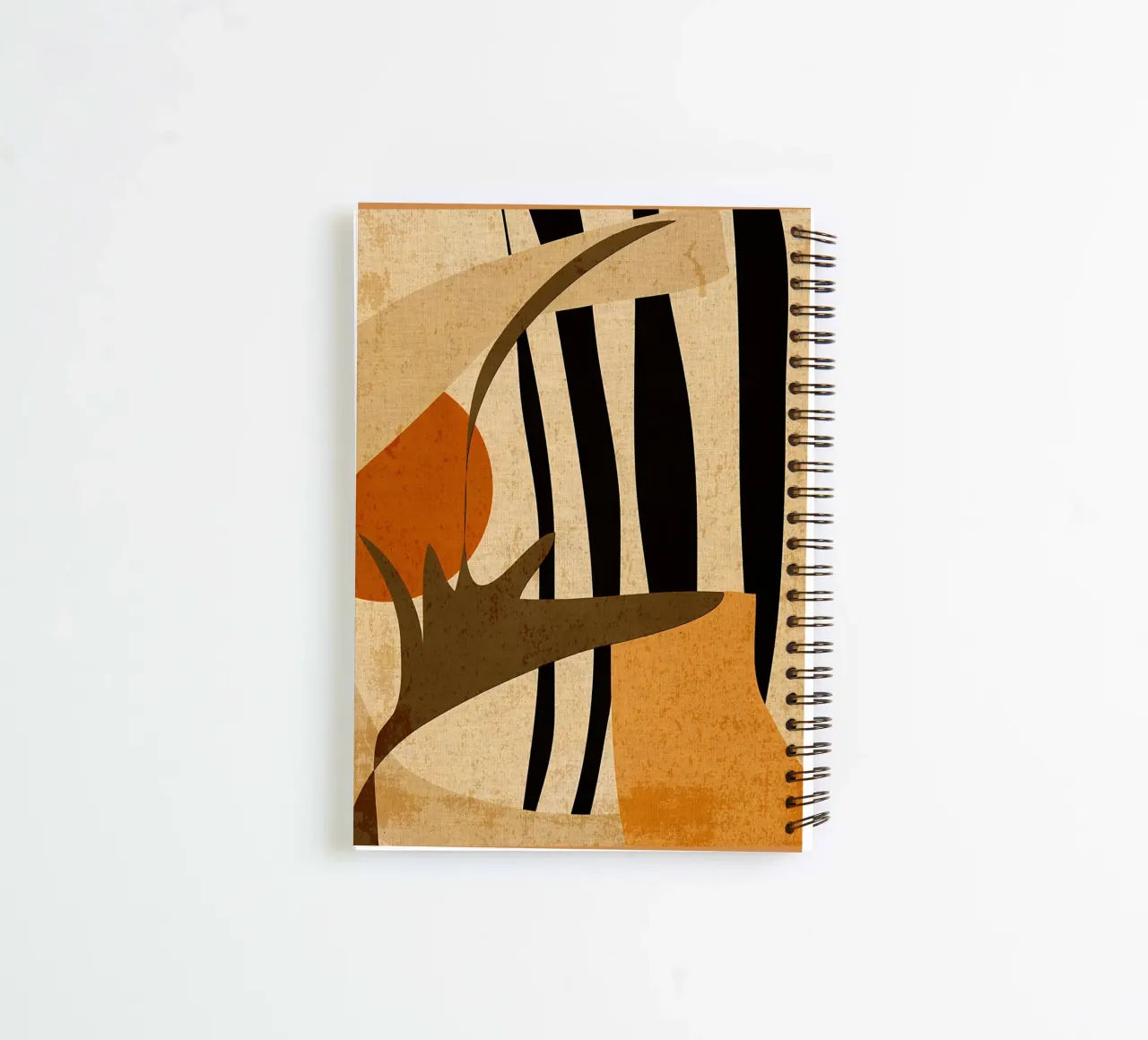 forme astratte linee curve diario ad anelli da DavisStudio
