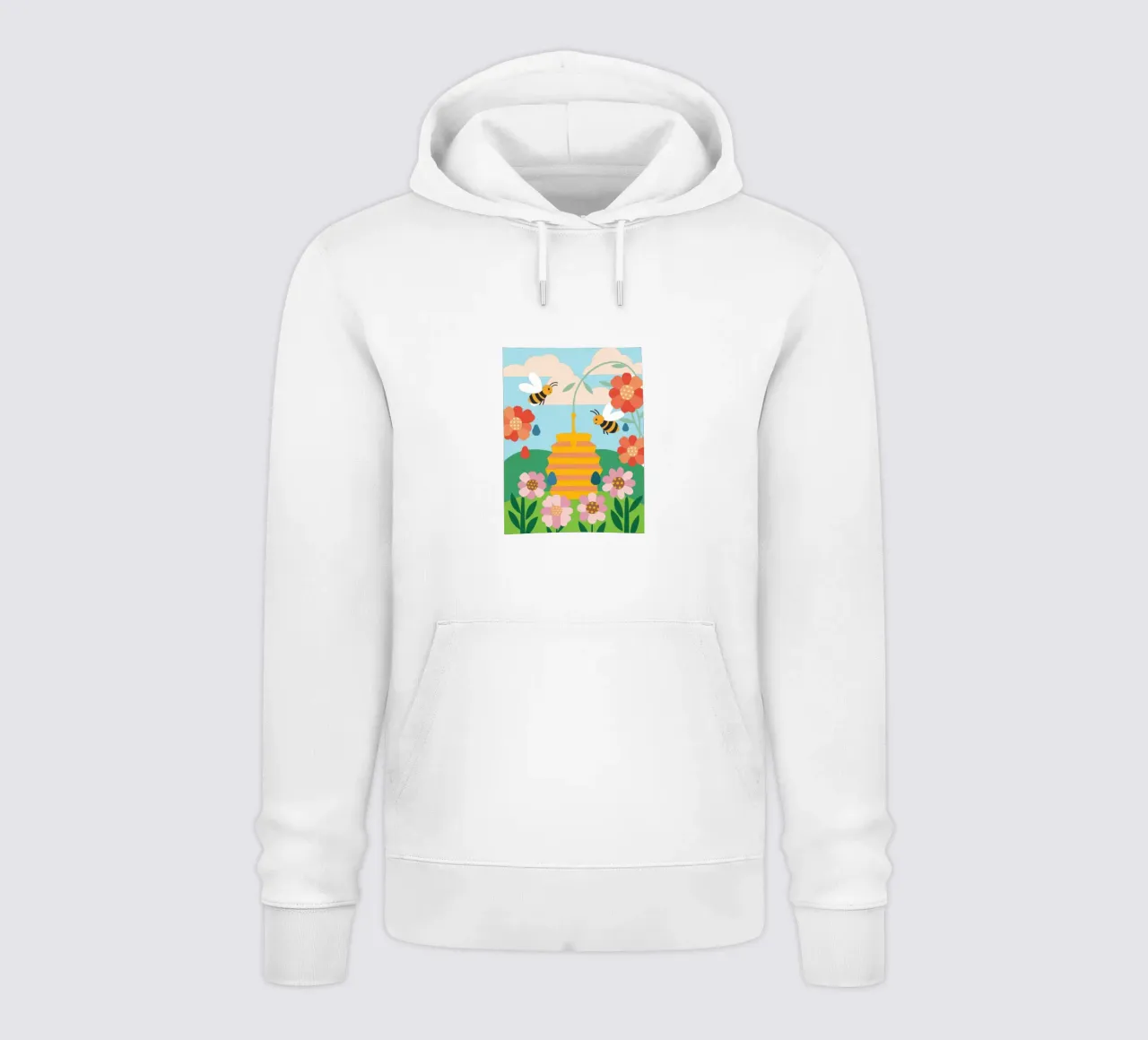 Api e miele felpa con cappuccio da CUTE ANIMALS