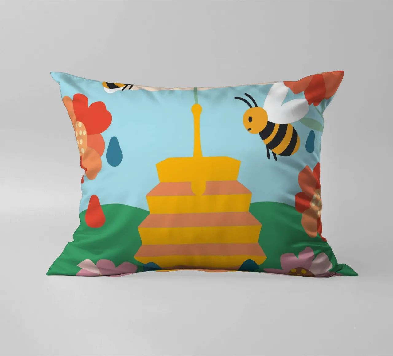 Api e miele cuscino da CUTE ANIMALS