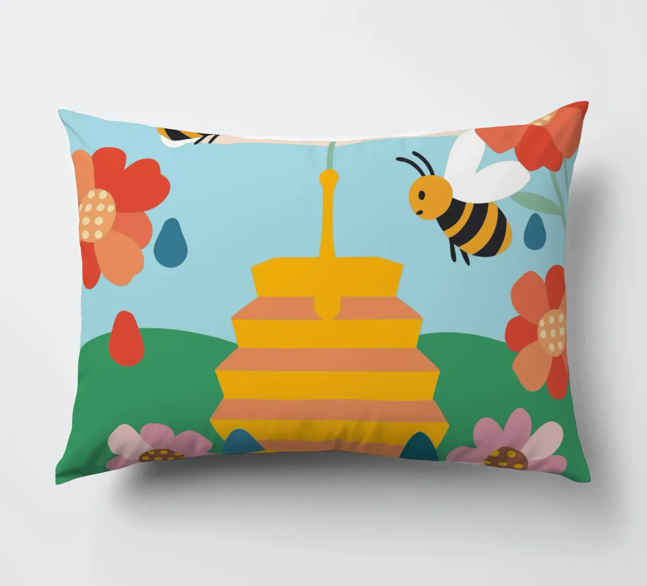 Api e miele cuscino da CUTE ANIMALS