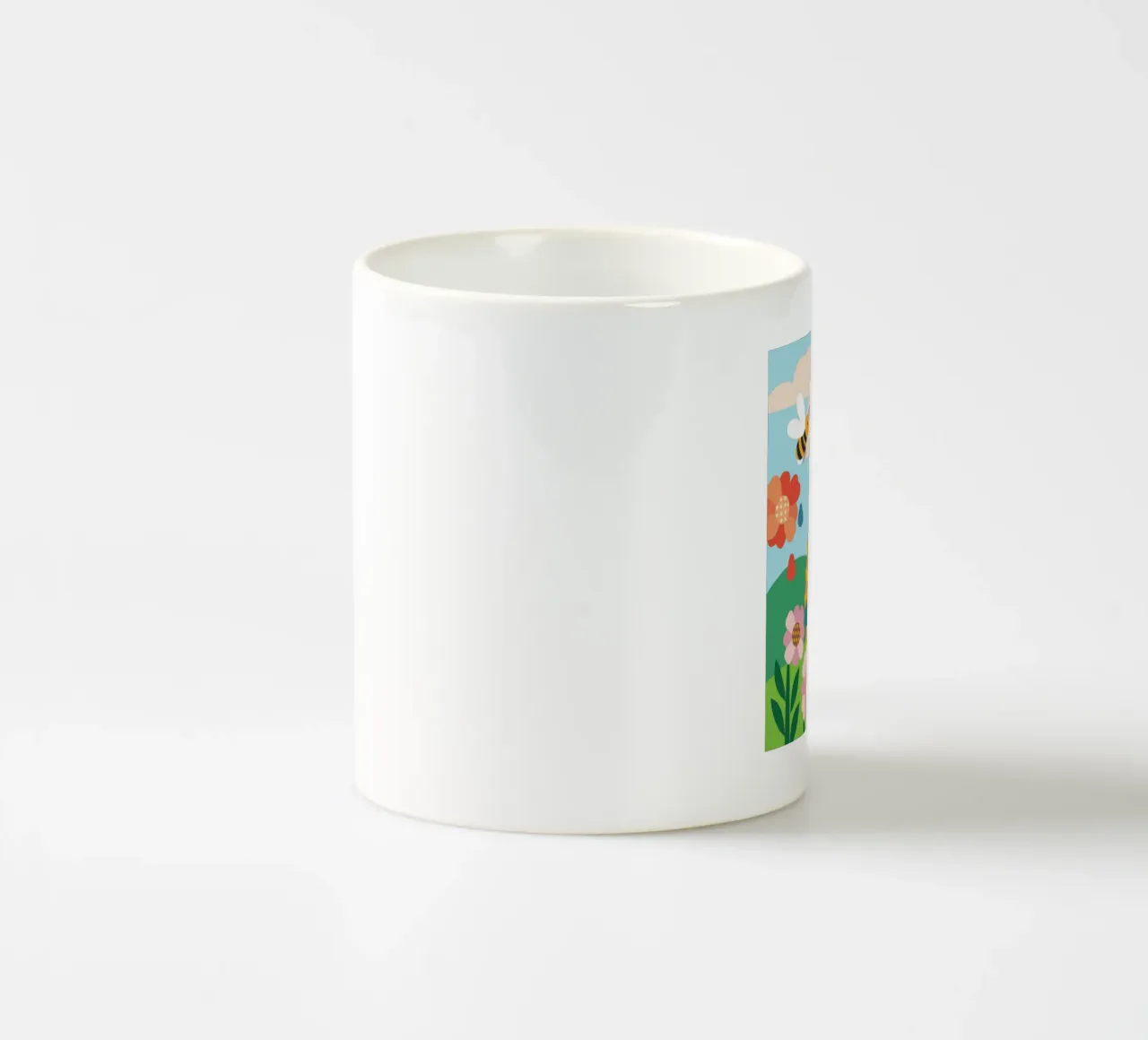 Api e miele tazza in ceramica da CUTE ANIMALS