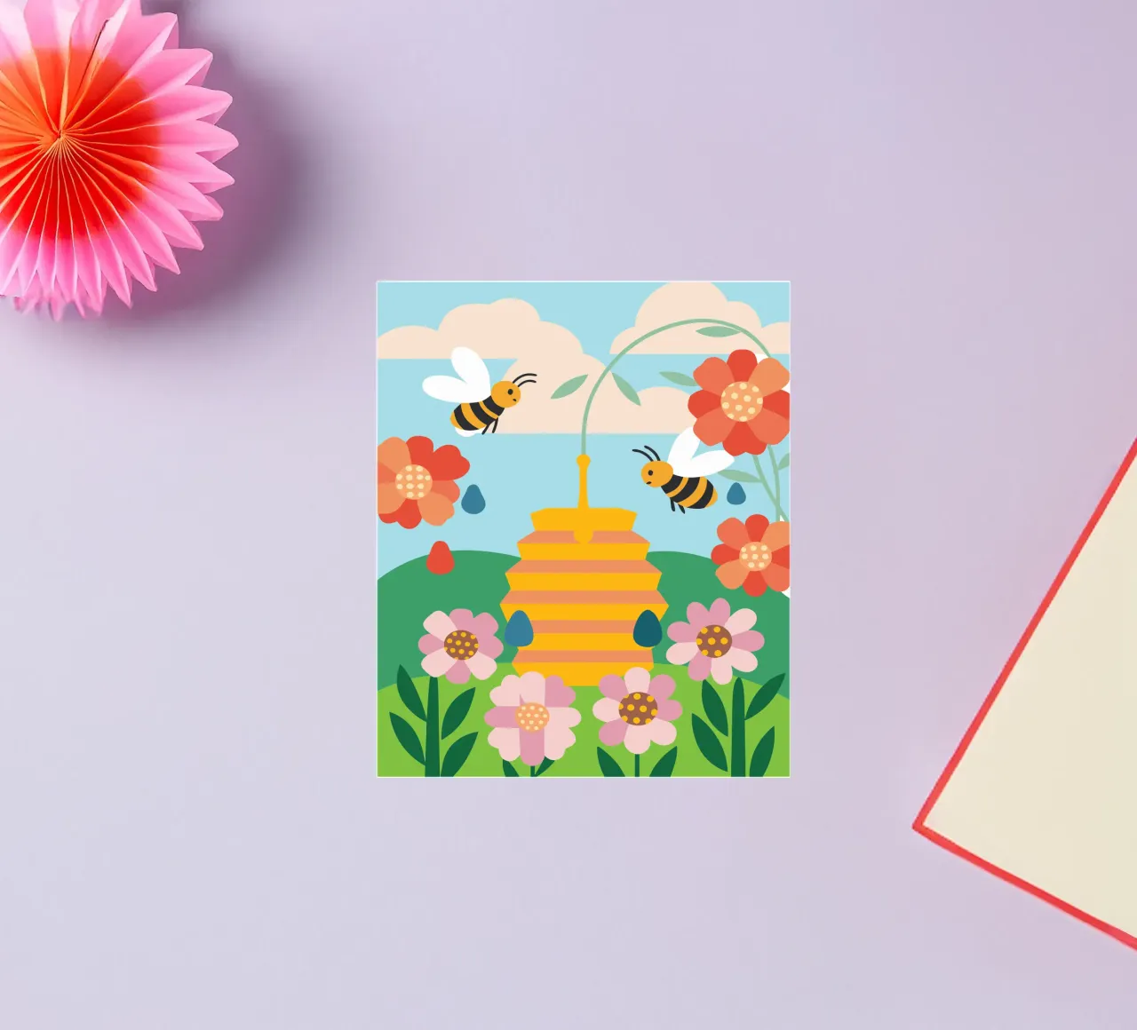 Bees and Honey sticker by CUTE ANIMALS