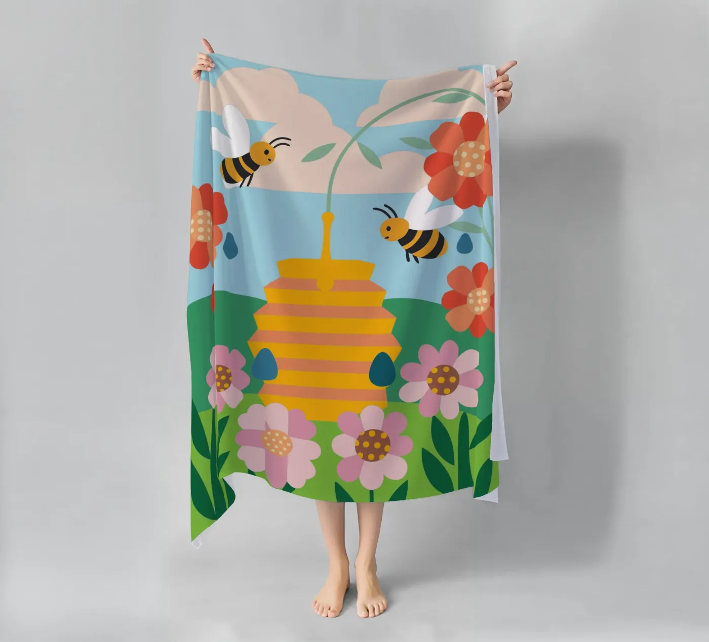 Api e miele telo mare da CUTE ANIMALS