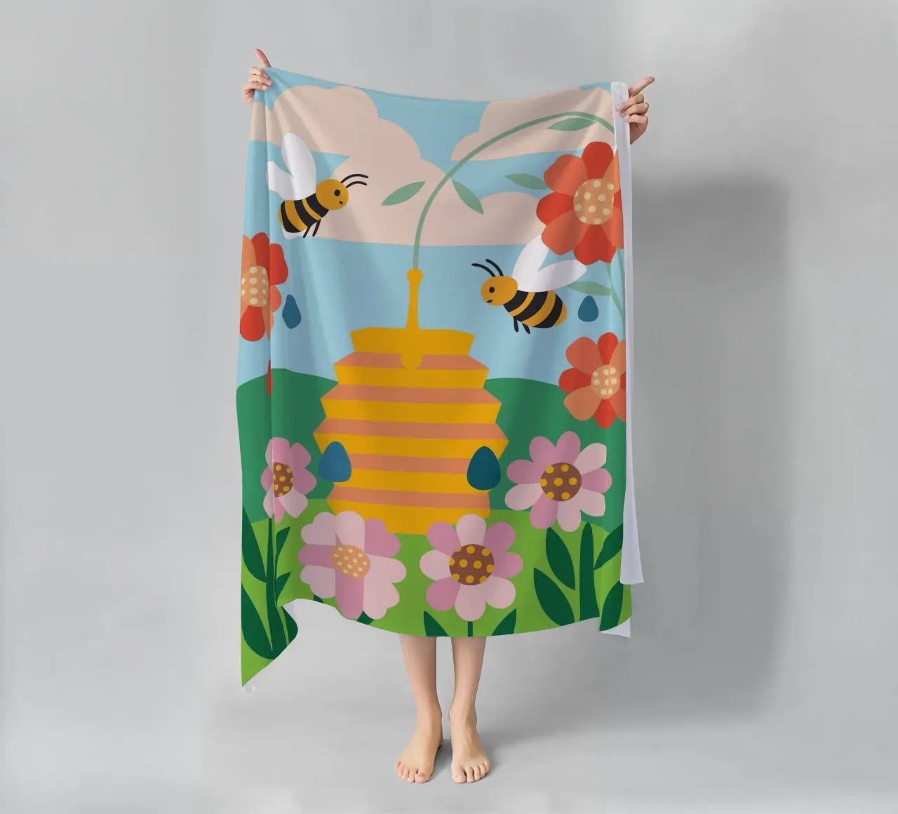 Api e miele telo mare da CUTE ANIMALS