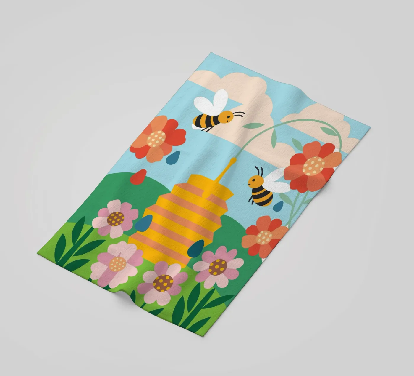 Api e miele telo mare da CUTE ANIMALS