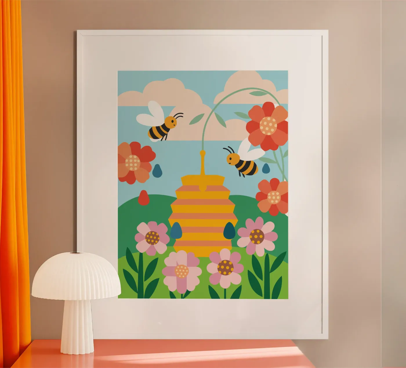 Api e miele poster da CUTE ANIMALS