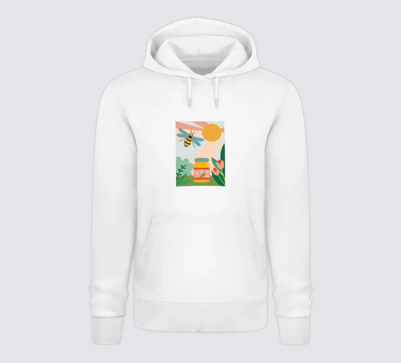 Api e miele felpa con cappuccio da CUTE ANIMALS