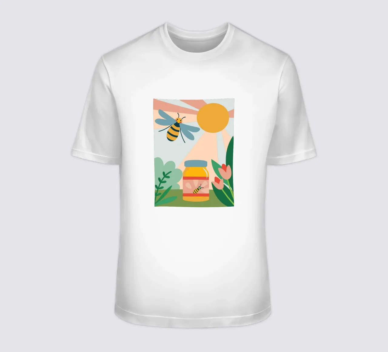 Api e miele t-shirt da CUTE ANIMALS