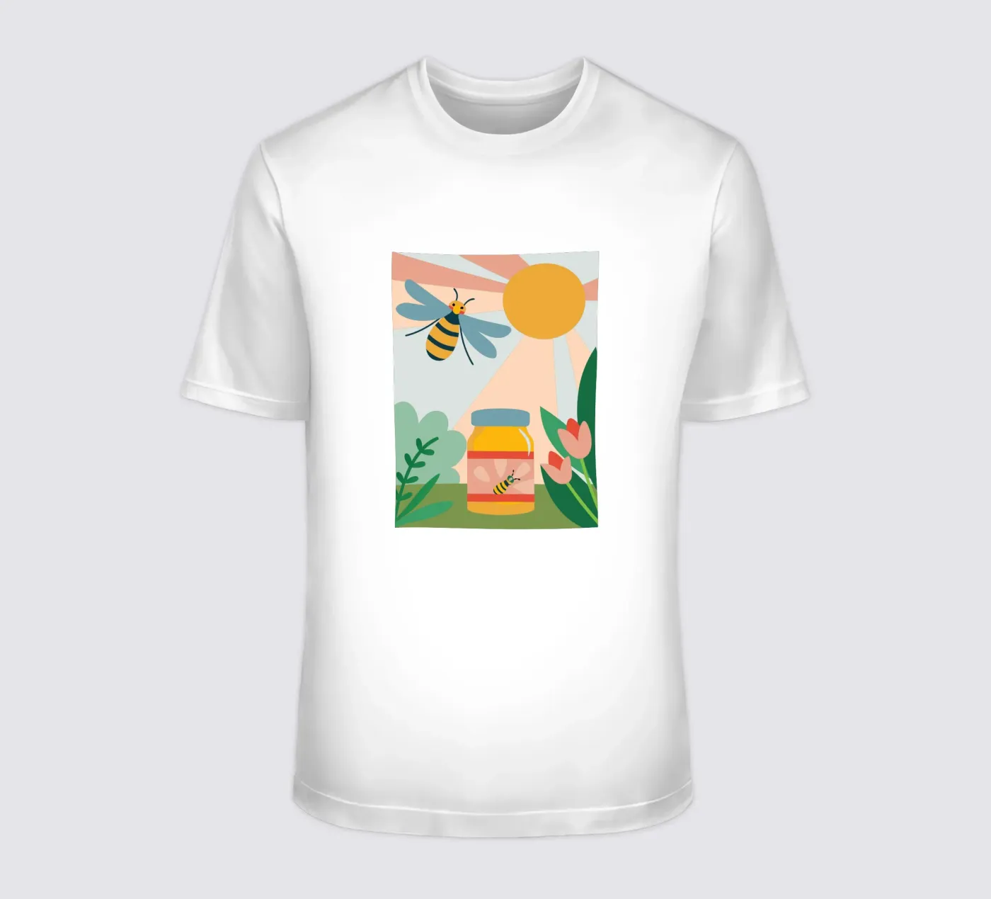 Abeilles et miel t-shirt de CUTE ANIMALS
