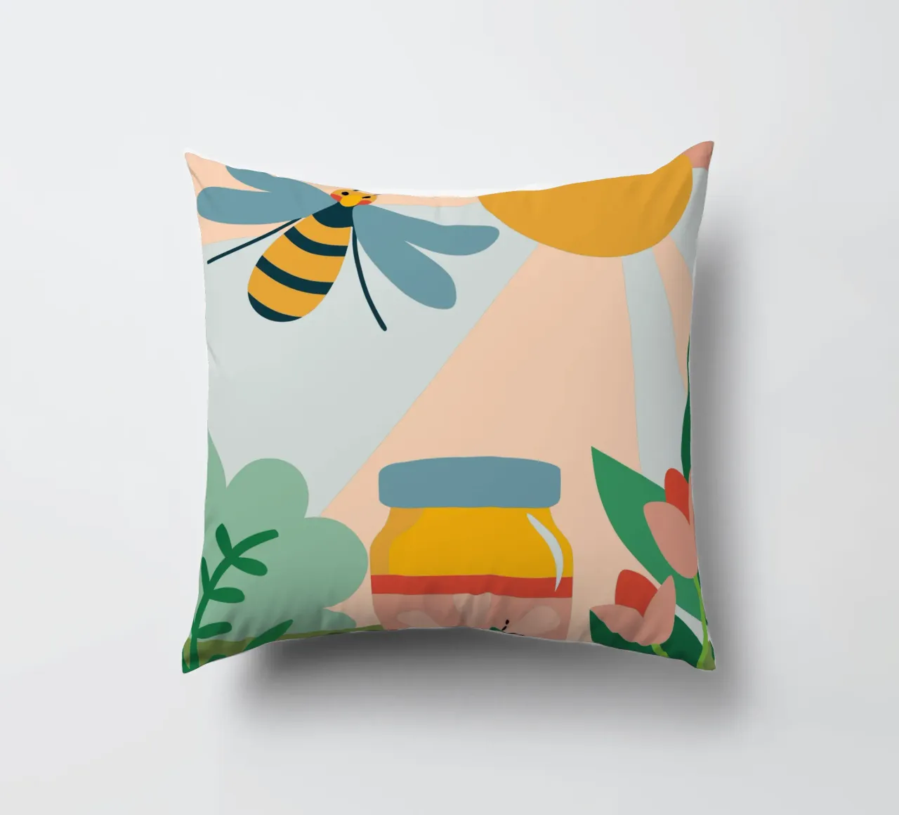 Api e miele cuscino da CUTE ANIMALS