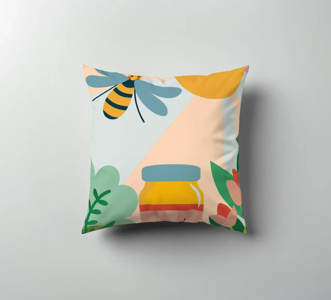 Api e miele cuscino da CUTE ANIMALS