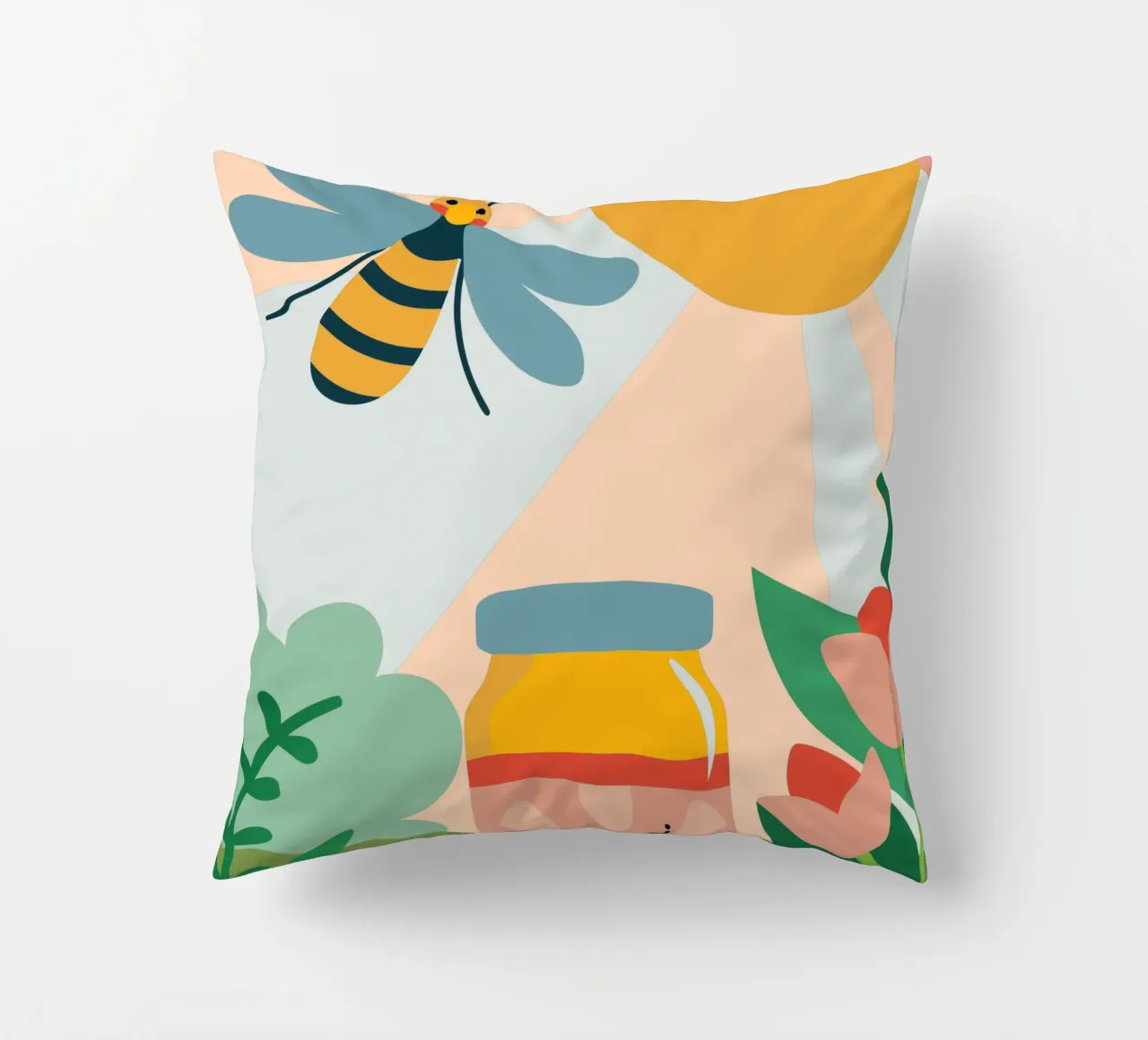 Api e miele cuscino da CUTE ANIMALS