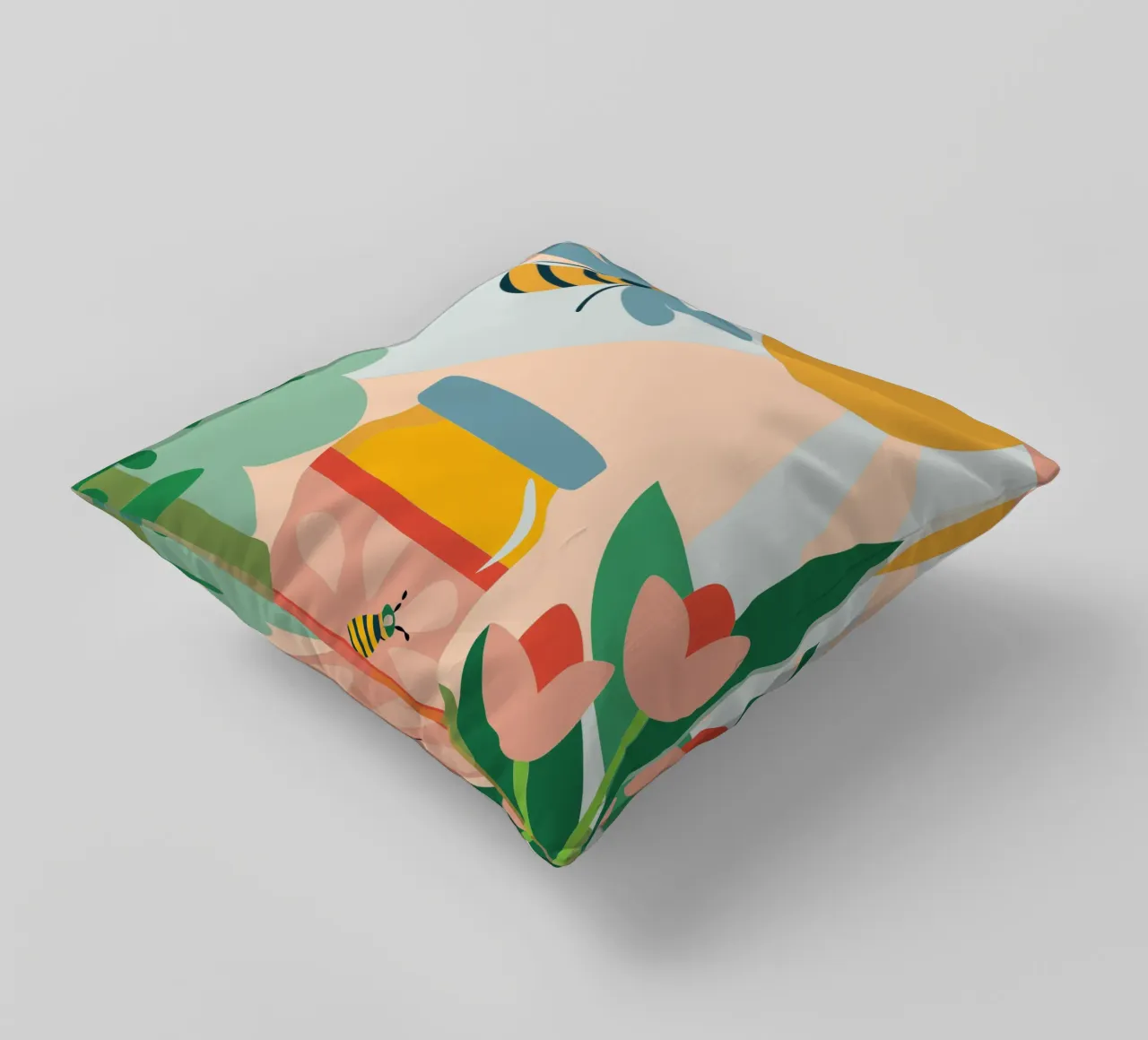 Api e miele cuscino da CUTE ANIMALS