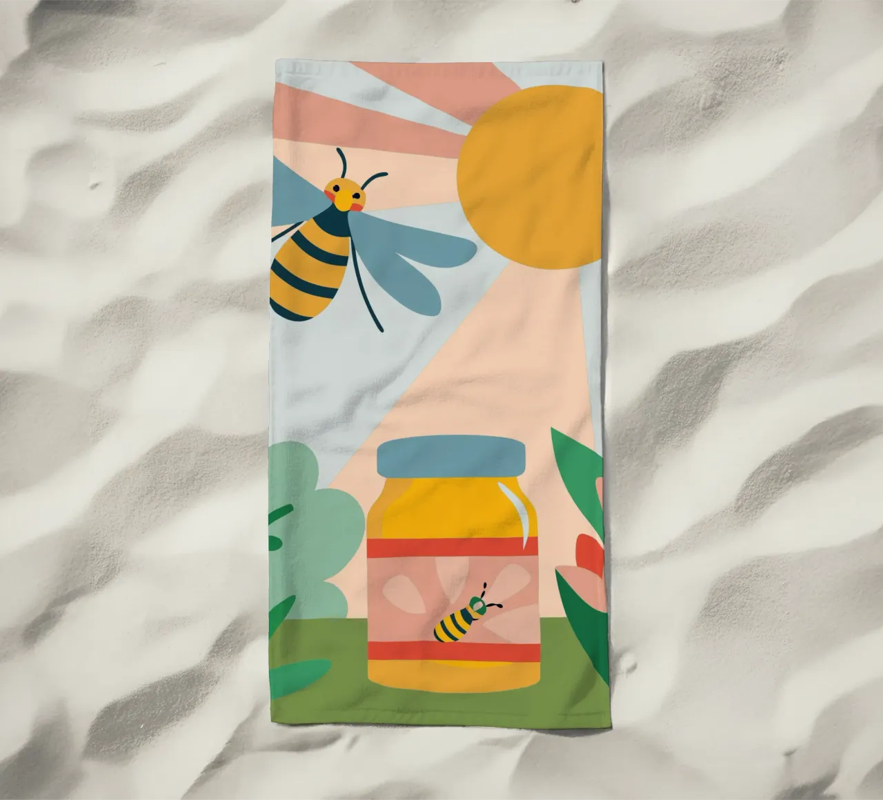 Api e miele telo mare da CUTE ANIMALS