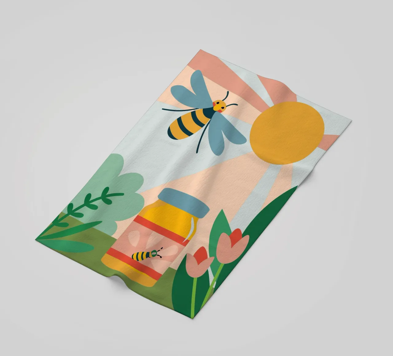 Api e miele telo mare da CUTE ANIMALS