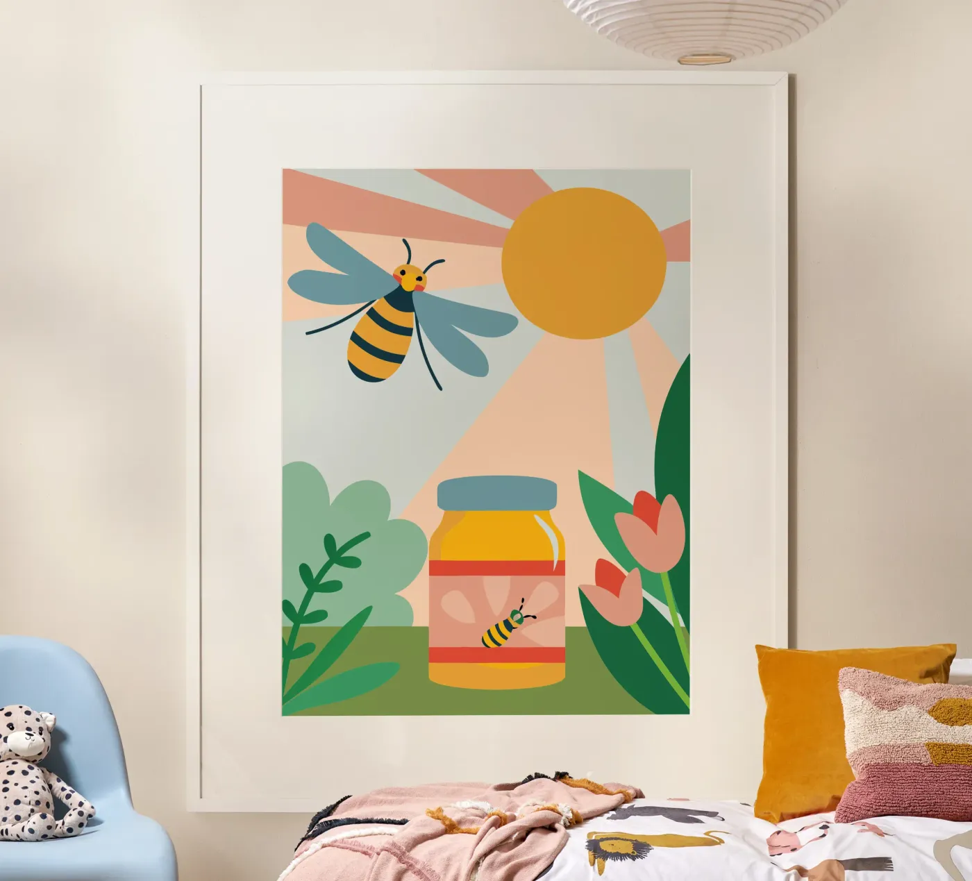 Abeilles et miel poster de CUTE ANIMALS