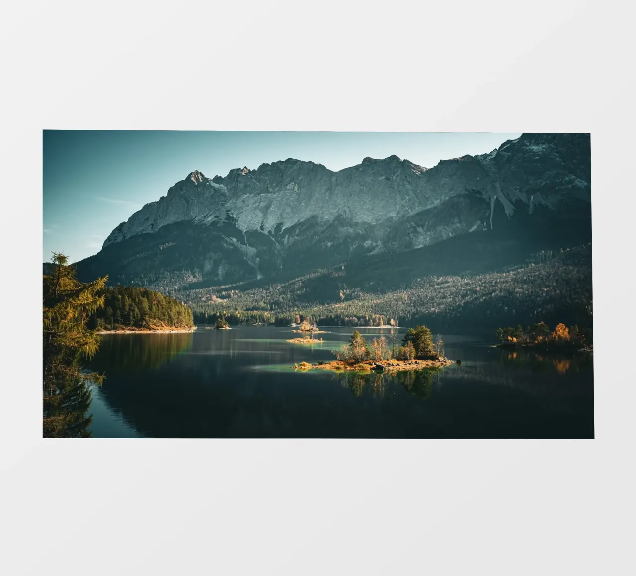 Eibsee pellicola backlit da Flo Klein Gallery