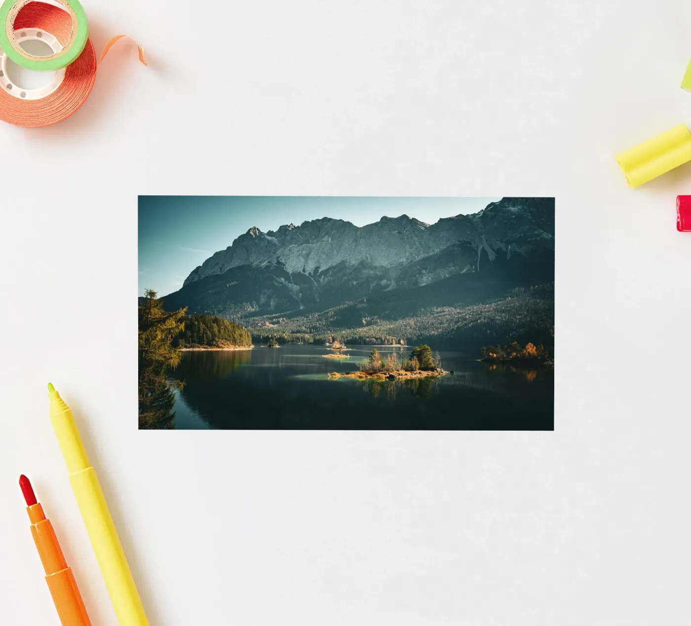 Eibsee sticker by Flo Klein Gallery