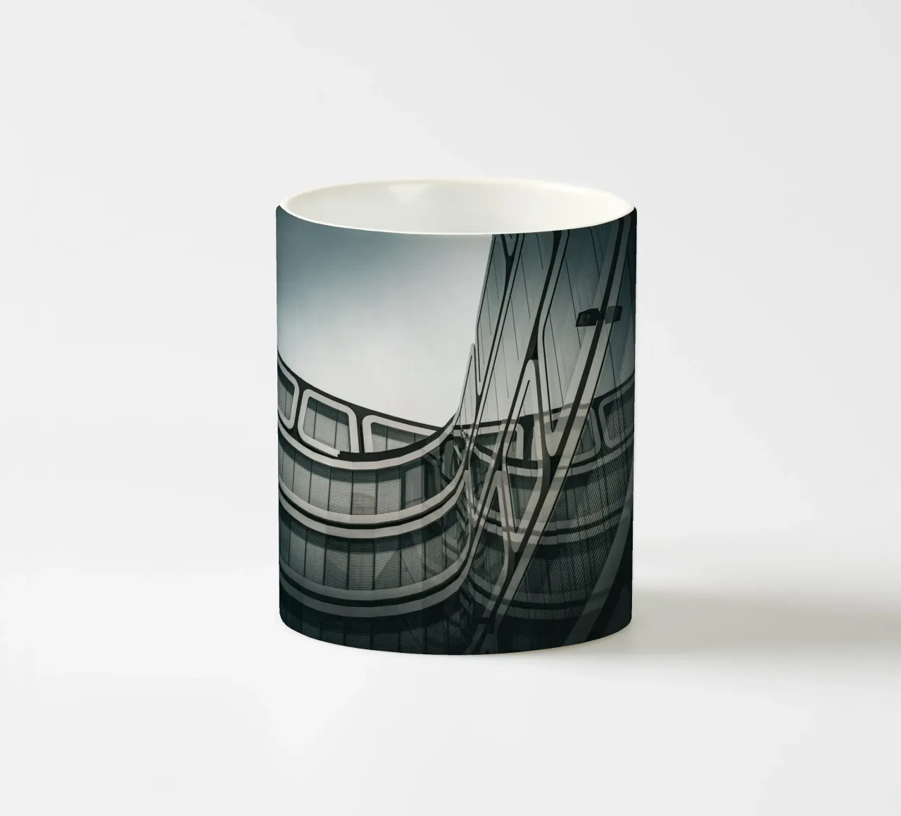Wave tazza in ceramica da Flo Klein
