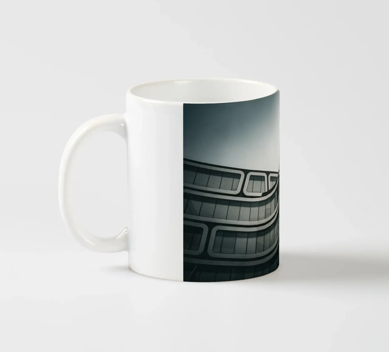 Wave tazza in ceramica da Flo Klein