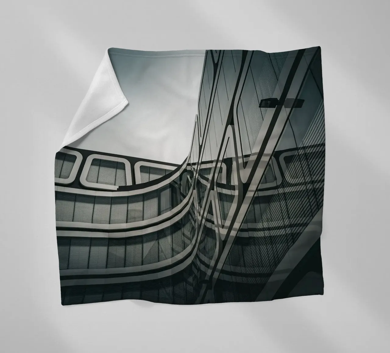Wave coperta in pile da Flo Klein