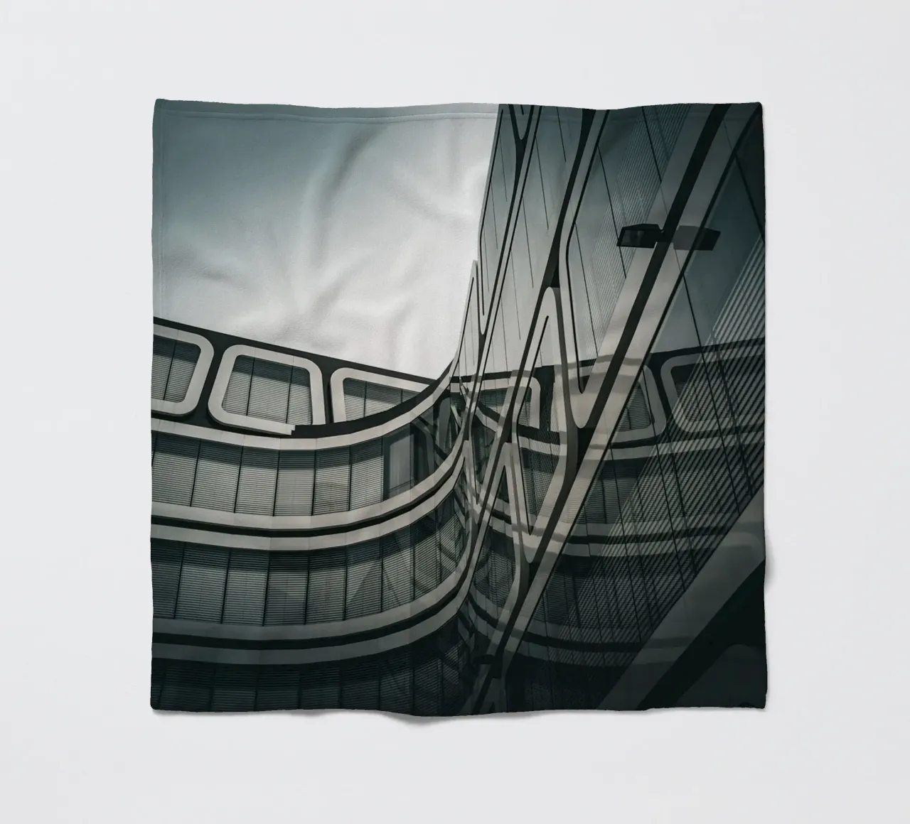 Wave coperta in pile da Flo Klein