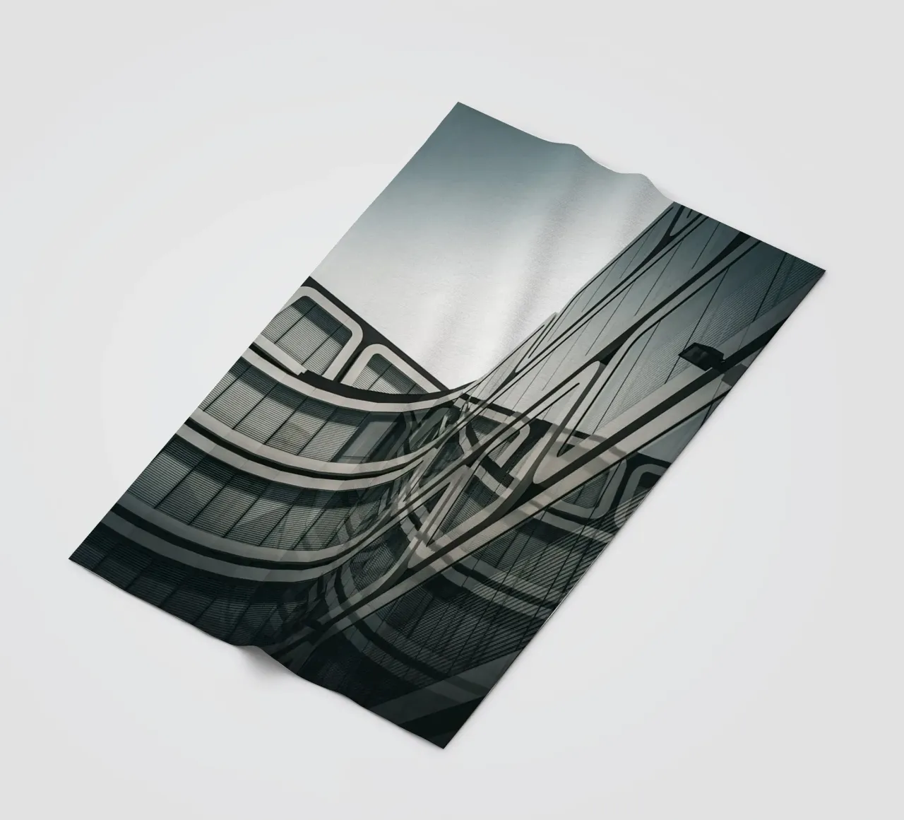 Wave coperta in pile da Flo Klein